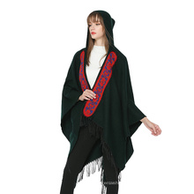 Oversized Women's Shawl Wrap Poncho Open Front Cape Cardigan